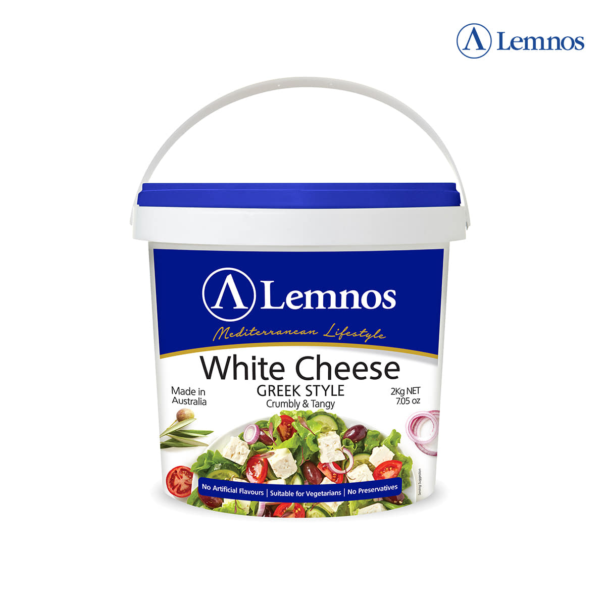 [임박] 램노스 화이트 치즈 2kg×3개 (1박스)